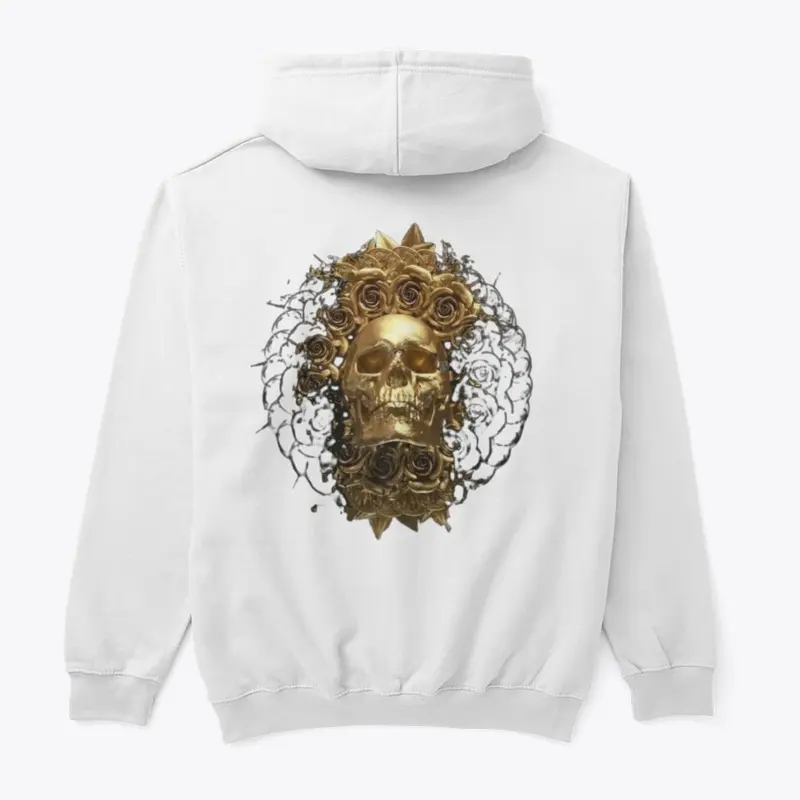 Gold Skull Hoodie